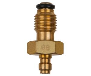 KS TOOLS Adaptateur M14x1,5 filetage mâle et raccord de tuyau 1/4" avec joint d'étanchéité - 150.2343