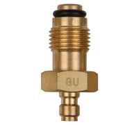 KS TOOLS Adaptateur M16x1,5 mâle et raccord de flexible 1/4" avec joint d'étanchéité - 150.2342