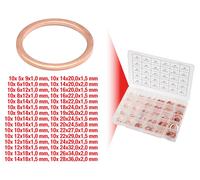 KS Tools Assortiment de joints d'étanchéité 970.0140 cuivre M5-28 300 pièces
