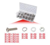 KS Tools Assortiment de vis, rondelles et écrous en inox, métriques, 475 pcs. Quantité:1