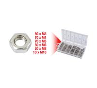 KS Tools – Boîte d'assortiment 970.0450 – Écrous métriques M3–M10, 300 pièces