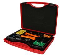 KS TOOLS Assortment Drahtendhülse mit Crimpzange 0,25 mm ² - 6,0 mm ², 1001tlg. - 970.0840