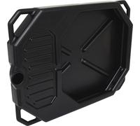 KS Tools 150.9358 Bac de vidange 55 L Extra plat 110 mm 4 poignées | Bac de vidange extra plat 55 L, 1030x724x H.110 mm, 4 poignées