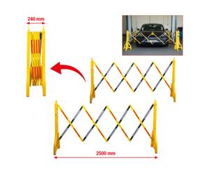 KS Tools Barrière extensible plastique, 240 - 2500 mm, 2 pcs KS Tools Quantité:1