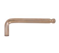 KS Tools BERYLLIUMplus clé mâle coudée pour vis à six pans creux, 10 mm, avec tête sphérique