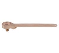 KS Tools BERYLLIUMplus Cliquet à denture avec carré traversant 1/4