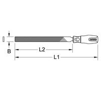 KS Tools BERYLLIUMplus Lime plate Taille 1
