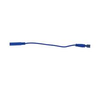 KS Tools Borne d’entrée 4,0 mm sur douille d'adaptateur d'essai 6,0 mm plat (bleu) Quantité:1