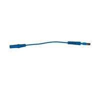 KS Tools Borne d’entrée 4,0 mm sur fiche d’adaptateur d’essai 6,0 mm plat (bleu) Quantité:1