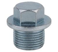 KS TOOLS Bouchon de vidange d'huile hexagonal 17 mm M20x1,5x15 mm Lot de 25 - 430.2191