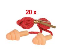 KS Tools Bouchons d’oreilles ergonomiques pu, avec cordon, 20 pairs Quantité:20