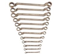 KS Tools BRONZEplus Jeu de clés polygonales doubles, coudées 12 pces 6-32mm - 963.7437