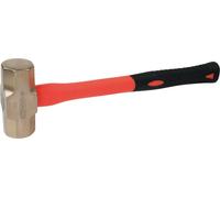KS Tools BRONZEplus Marteau de mineur 1500 g, avec manche en fibre de verre