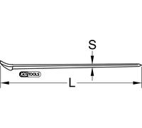 KS TOOLS BRONZEplus pied de biche 900 mm - 963.9723