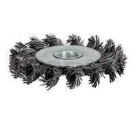 KS TOOLS Brosse circulaire en fil d'acier inoxydable 0,5mm, Ø 115mm 340.0046