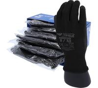 Brilliant Tools Gants de protection BT156931 – tricot microfin noirs, taille M