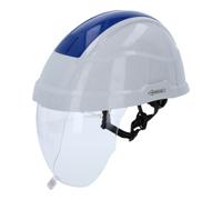 KS TOOLS Casque de travail avec protection faciale, bleu ( 117.0135 )