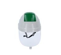 KS TOOLS Casque de travail avec protection du visage, vert ( 117.0139 )