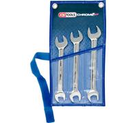 KS TOOLS CHROMEplus Jeu de clés à fourche double 3 pces 518.0743