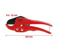KS Tools Cisaille pour tubes plastiques Ø 0 - 32 mm, 205mm Quantité:1