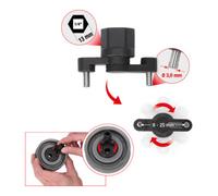 KS Tools rgots universelle 1/4" pour galet tendeur à courroie de distribution KS Tools réglable Quantité:1