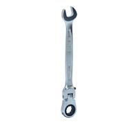 KS Tools Clé mixte à cliquet 503.4809 GEARplus verrouillable 9 mm Chrome Vanadium finition satinée