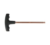 KS Tools Clés mâles tête sphérique, poignée en T BERYLLIUMplus 5 mm Quantité:1