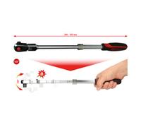 KS Tools Cliquet télescopique réversible articulé KS Tools SlimPOWER 1/2", 72 dents Quantité:1