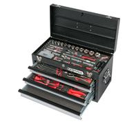 KS TOOLS Coffre à outils ULTIMATE 114 pièces 3 tiroirs - 922.01