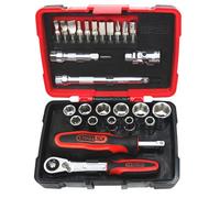 KS Tools Coffret de douilles et accessoires ULTIMATE 1/4'' 922.0626, 27 pièces, chrome-vanadium