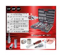 KS Tools Coffret à douilles KS Tools 1/4", 3/8", 1/2", 195 pièces Quantité:1