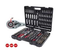 KS Tools Coffret de douilles KS Tools CHROMEplus, 1/4", 3/8" et 1/2", 195 pièces Quantité:1