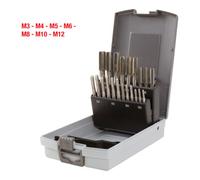 KS Tools Coffret de tarauds HSS M 21 pcs. en box PVC, M3-M12 Quantité:1