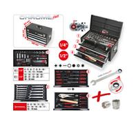 KS Tools Coffret d'outils universels KS Tools 1/4"+1/2" CHROMEplus, 99 pièces GEAR Quantité:1