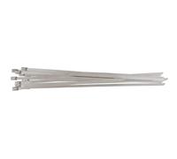 Ks tools Colliers serre-câble inox - x100