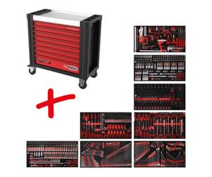 KS Tools Composition pour servante d’atelier Performanceplus P25 avec 660 outils pour 8 tiroirs KS Tools Quantité:1
