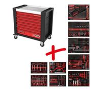 KS Tools Composition pour servante d’atelier Performanceplus P30 avec 706 outils pour 7 tiroirs KS Tools Quantité:1