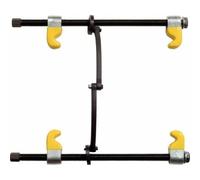 KS Tools Tendeur à ressort 670.0051 – avec étrier de sécurité, crochet plastifié 300 mm