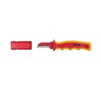 KS Tools Couteau à dénuder avec revêtement isolant, 205 mm Quantité:1