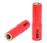 KS TOOLS Douille 1/2" avec isolation protectrice longue 19 mm - 117.1343