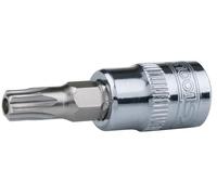 KS TOOLS douille à embout 1/4" CHROMEplus Torx avec trou frontal, TB9 918.1415