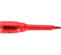 KS TOOLS douille à embout 3/8", isolée, pour vis Torx, T27, longue 117.2466
