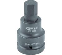 KS TOOLS 2.50cm 1" Douille à embout de force six pans creux court 36 mm 450.0488