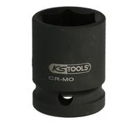 KS Tools Douille de force 515.1898 – hexagonale 1" courte 2 1/4