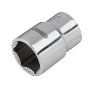KS TOOLS Douille hexagonale 1/2" en acierinoxydable, 30mm 964.1230