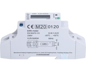 KS Tools efuturo compteur d'électricité pour rail DIN, étalonné MID, 1 phase, 3,7 ou 7,4 kW