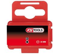 KS TOOLS embout TORSIONpower 1/4" 6 pans creux, 25mm, 2mm, pack de 5