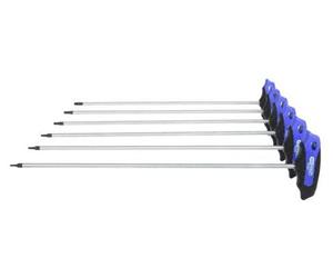 KS Tools ERGOplus Jeu de clés mâles à poignée en T TX, 6 pces, 158.8050