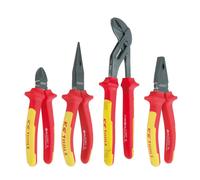 KS Tools ERGOTORQUE VDE Jeu de pinces, 4 pièces, 117.1100