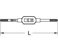 KS Tools fers de treuil réglables,M13-M32, 331.0017
